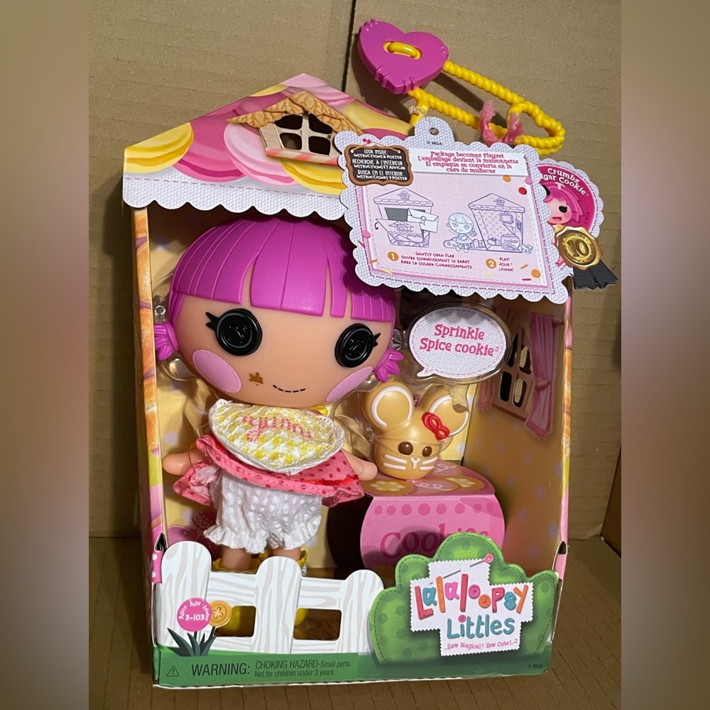 LaLa Loopsy Sprinkle Spice Cookie Doll - Xmas gift 🎁 Bday 💝